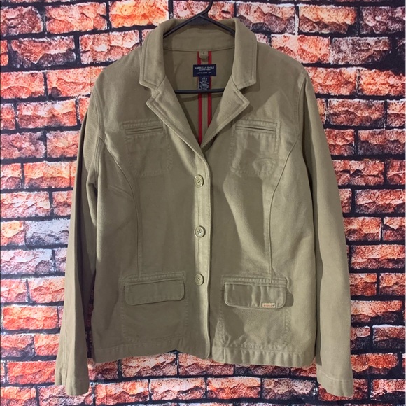 American Eagle Tan Jacket - Picture 4 of 5